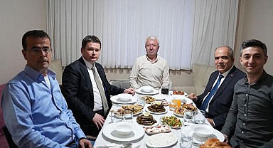 Başkan Aydın, Ayaz ailesinin iftar sofrasına konuk oldu