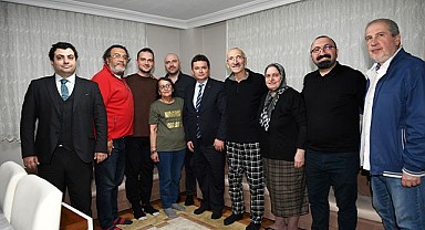 Başkan Aydın’dan iftar sonrası ev ziyaretleri