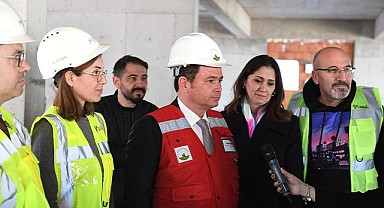 Başkan Aydın temelini attı, 3 ay sonra hizmete giriyor