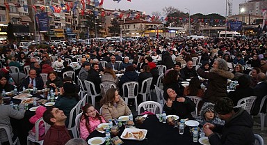 Büyükşehir’den Gemlik’te 3000 kişilik iftar sofrası