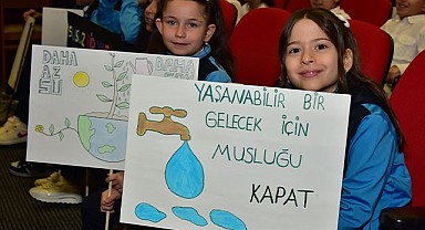 Büyükşehir’le çocuklara su bilinci aşılandı