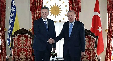 Cumhurbaşkanı Erdoğan Becirovic'i kabul etti