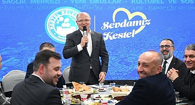 Kestel Belediyesi’nden Muhtarlarla İftar Buluşması