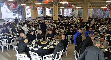 Orhaneli iftar sofrasında bir araya geldi