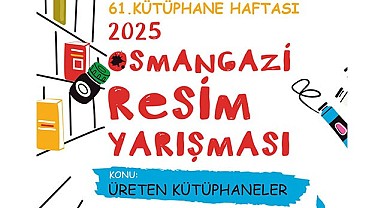 Osmangazi Belediyesi’nden ‘Üreten Kütüphaneler’ konulu resim yarışması