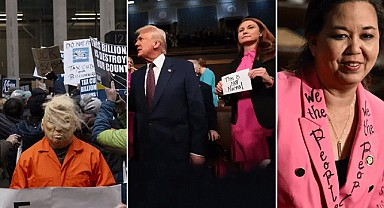 Trump'a protesto şoku!