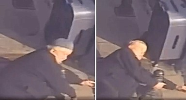 Yaşlı adamı ecel hiç ummadık bir anda yakaladı