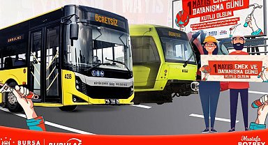 1 Mayıs'ta Bursa'da da ulaşım ücretsiz