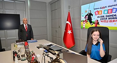Başkan Mustafa Bozbey, koltuğunu geleceğin başkanlarına devretti