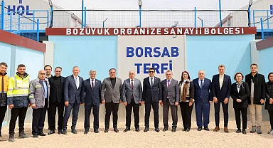 Bozüyük OSB’de modern su deposu ve terfi binası açıldı