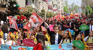 Bursa Büyükşehir’den 23 Nisan’a coşkulu kutlama