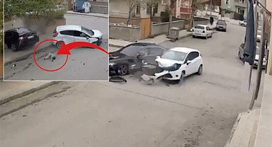 Dehşete düşüren kaza!