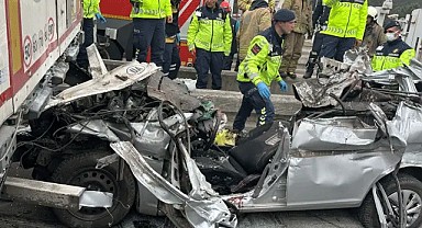 İstanbul'da Dehşete Düşüren Kaza!