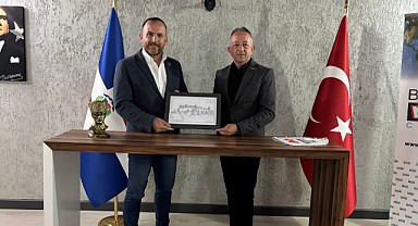 Kuzey Makedonya Fahri Konsolosundan Ziyaret