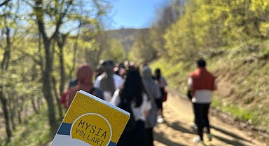 Mysia Yolları’nda baharın tadını çıkardılar