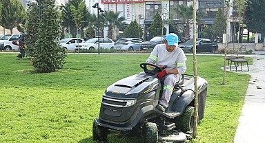 Nilüfer’in parklarında bahar temizliği