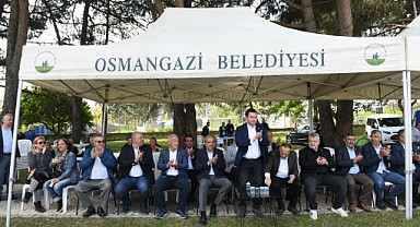 Osmangazi’de geleneksel rahvan at koşusu coşkusu