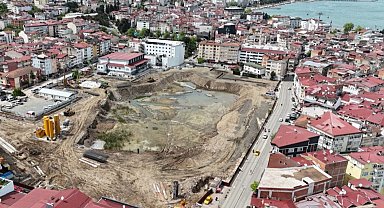 2 bin araçlık otopark inşaatı başladı