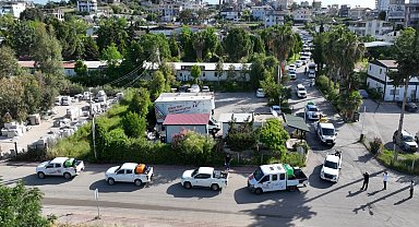 Adana Büyükşehir'den haşereyle yoğun mücadele