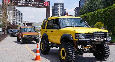 Ankara Keçiören'de özel bireylere özel offroad konvoyu