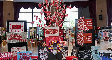 Ankaralı minik ellerin hünerleri sergide görücüye çıktı