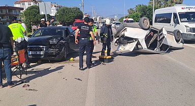 Antalya Finike'de trafik kazası: 1 yaralı