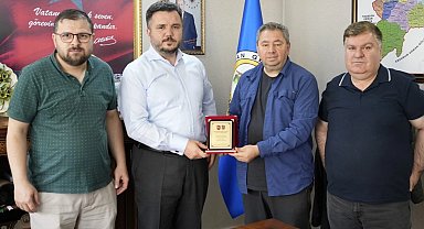 Artvin Trabzonspor Taraftarlar Derneği'nden Orman Bölge Müdürü'ne ziyaret