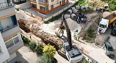 ASKİ'den yeni yağmur hattı inşaatı
