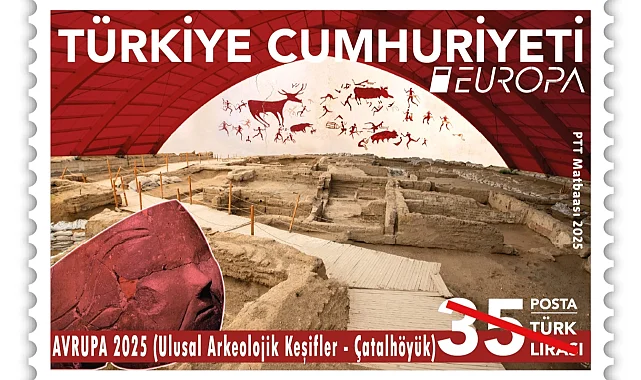 'Avrupa'nın en güzel pulu' oylamaları sürüyor... PTT, arkeolojik keşiflerle Türkiye'yi temsil ediyor