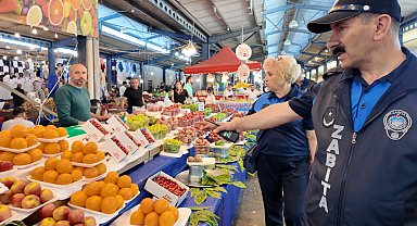 Bakırköy Zabıtası güvenli alışveriş için denetimleri sürdürüyor