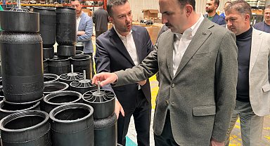 Başkan Altay'dan Bilim Mekrezi öğrencileri ve OSB çalışanlarına ziyaret