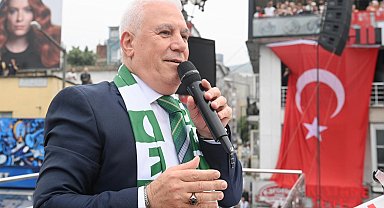 Başkan Bozbey'den CHP'nin Bursa mitinginde adalet ve demokrasi çağrısı