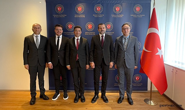 BAŞKAN IŞIK’TAN AB DAİMİ TEMSİLCİSİ KAYMAKÇI’YA ZİYARET