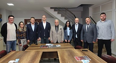 Başkan Şadi Özdemir’den iş birliği ziyaretleri