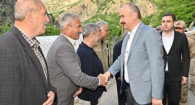 Batman Valisi Canalp'ten Sason İlçesine ziyaret