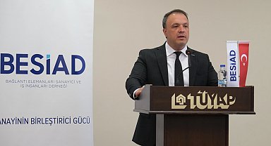 BESİAD'da Sinan Topuk güven tazeledi