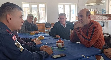 Bilecik Pazaryeri'nde Jandarma Komutanı köyde alarm verdi