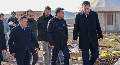 Bilecik Valisi Aygöl, Söğüt'teki Park Projesini yerinde inceledi