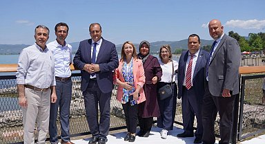 Bilecikli başkanlar İpekyolu için İznik'te buluştu