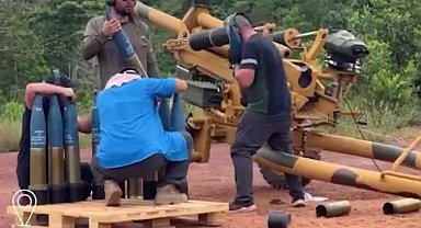 BORAN Obüsü Malezya'daki atışlarda rekor kırdı! 46 saniyede 12 atış!