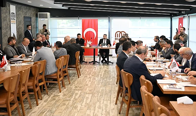 Bursa Belediyeler Birliği 2025 yılı Olağan Meclis Toplantısını gerçekleştirdi