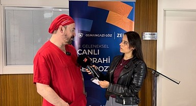 Bursa'da Canlı Yayında Göz Ameliyatı!