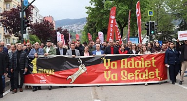 Bursa’da Coşkulu 1 Mayıs Kutlaması