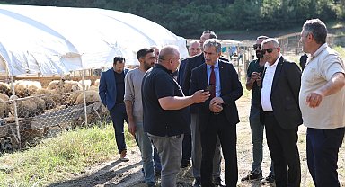 Bursa Gemlik'te Kurban Pazarı'nda satışlar başladı