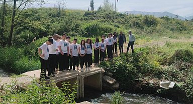 Bursa Gemlik'te mavi dedektiflerden farkındalık