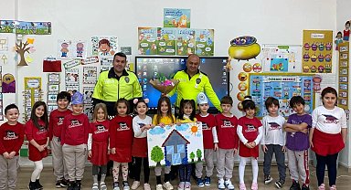 Bursa Gemlik'te miniklere trafik bilinci aşılandı