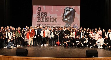 Bursa Mustafakemalpaşalı gençler "O Ses Benim" sahnesinde buluştu