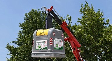 Bursa Osmangazi yerüstü konteyner sistemine geçiyor