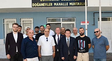 Bursa Osmangazi'de Başkan Aydın'ın durağı Doğanevler oldu