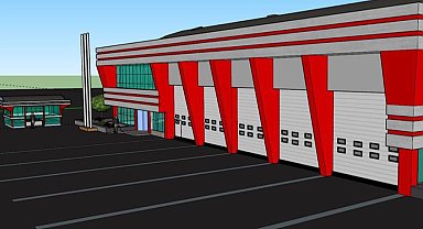 Bursa Yenişehir İtfaiyesi'ne modern istasyon geliyor